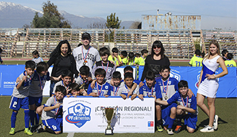 Establecimientos municipales de Puente Alto participaron en la XVIII versión de la Copa PF